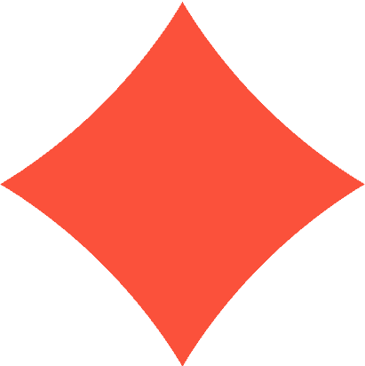 Coral red four-pointed sparkle icon on an off-white background, used as a decorative branding element in Noom’s visual identity.