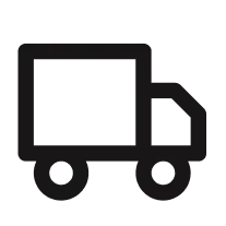 Black truck icon